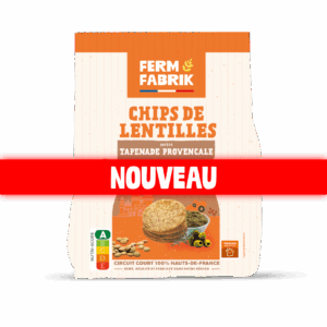 Chips de lentilles - Tapenade provençale