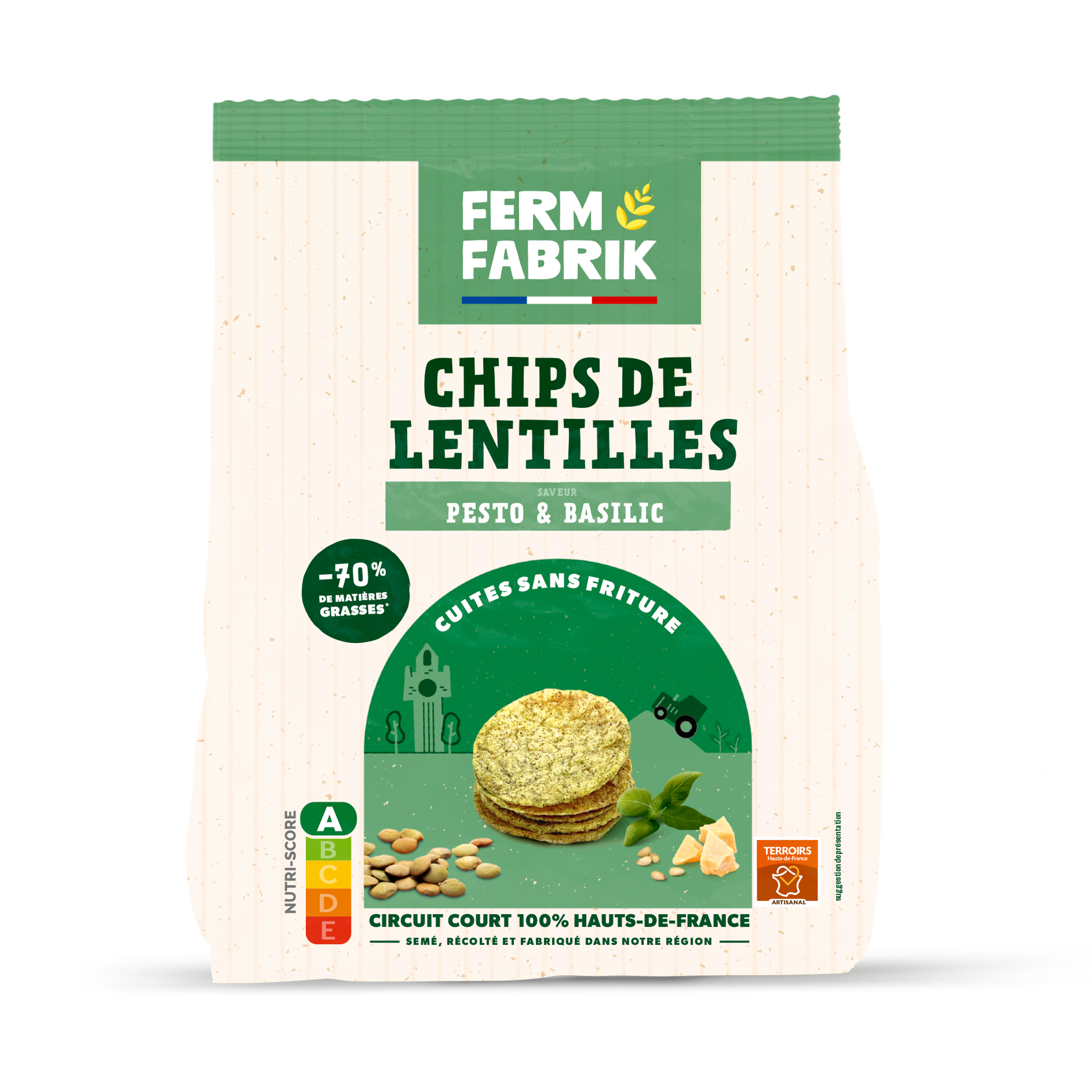 image pack Ferm Fabrik pesto & basilic