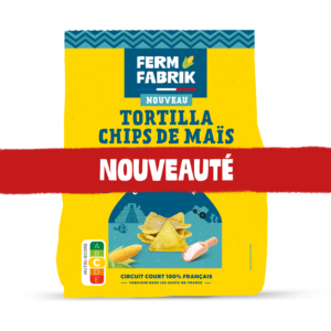 nouveauté : paquet de chips tortilla poppées de maïs